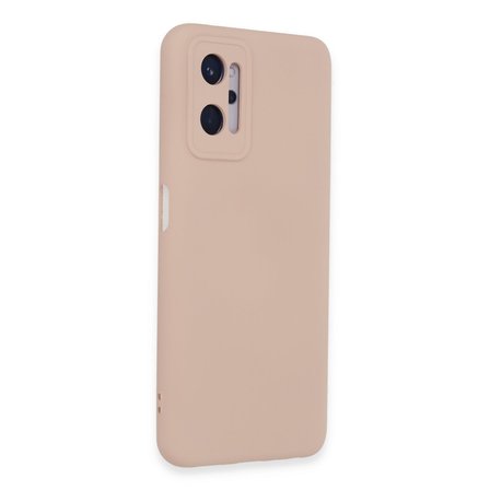 Realme 9i 4G Kılıf Nano içi Kadife Silikon - Pudra