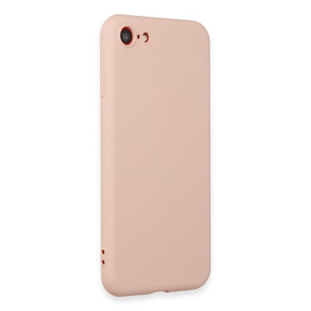 iPhone 7 Kılıf First Silikon - Pudra