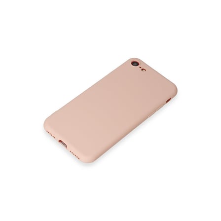 iPhone 7 Kılıf First Silikon - Pudra