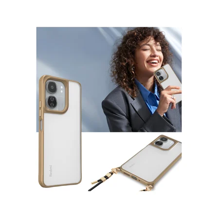 Redmi 13C Kılıf Penta Silikon Kılıf - Çöl Titanyum