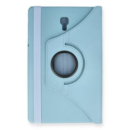 Galaxy T590 Tab A 10.5 Kılıf 360 Tablet Deri Kılıf - Turkuaz