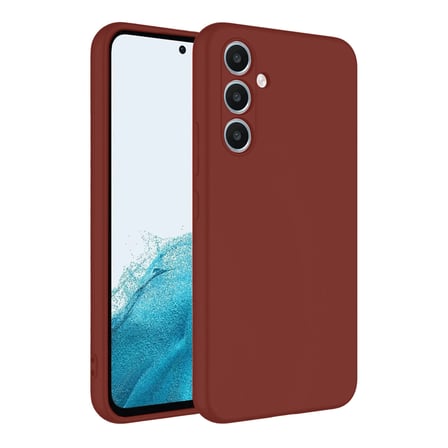 Galaxy A16 5G Kılıf First Silikon - Bordo