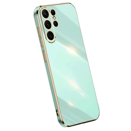 Galaxy S24 Ultra Kılıf Volet Silikon - Açık Yeşil