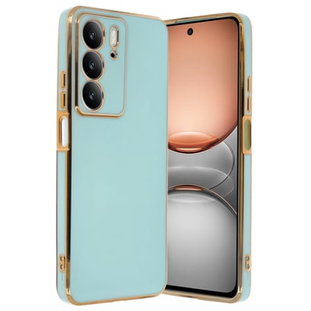 Realme C75 4G Kılıf Volet Silikon - Açık Yeşil