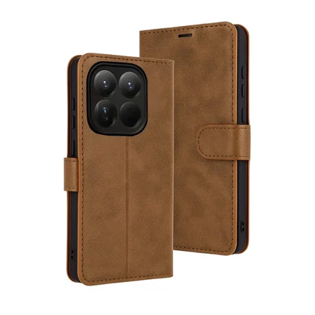 Mi 15T Trend S Plus Kapaklı Kılıf - Taba