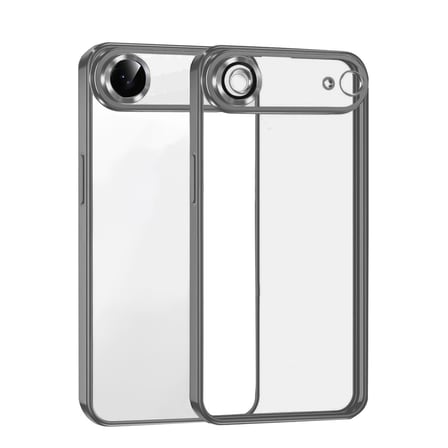 iPhone 17 Air Razer Lensli Silikon - Titan Gri