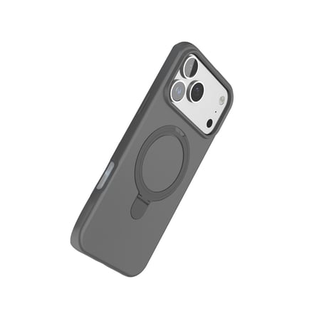 iPhone 17 Pro Regal Magsafe Standlı Kapak - Titan Gri