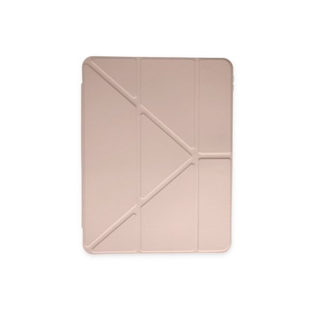 Galaxy P610 Tab S6 Lite 10.4 Kılıf Kalemlikli Mars Tablet Kılıfı - Rose Gold