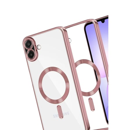 Galaxy A07 4G Kross Magneticsafe Kapak - Rose