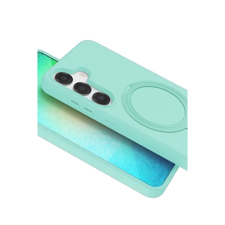 Galaxy S25 Regal Magsafe Standlı Kapak - Su Yeşili