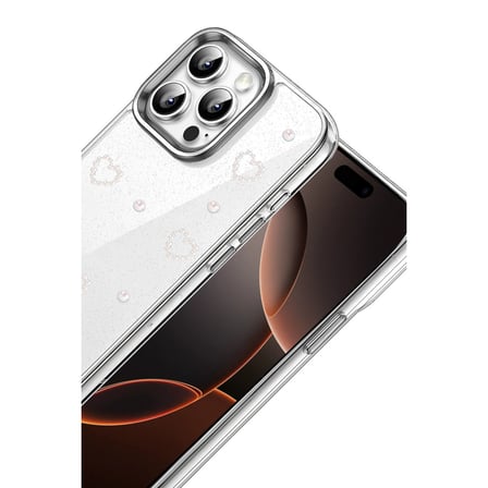 iPhone 16 Pro Max Fiyonk Desenli Kapak - Desen 10