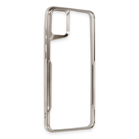 Galaxy A05 Kılıf Boyi Silikon Kapak - Titan Gri