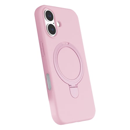 iPhone 17 Regal Magsafe Standlı Kapak - Açık Pembe