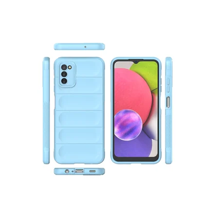 Galaxy A03S Kılıf Optimum Silikon - Sky Blue