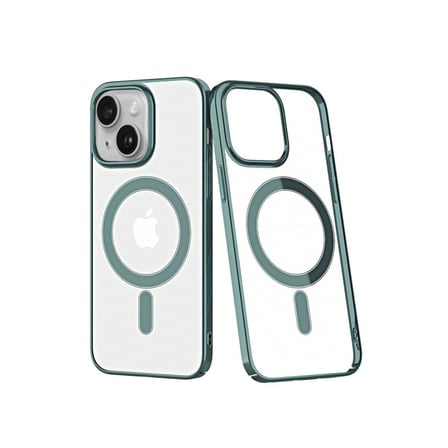 iPhone 14 Plus Kılıf Element Magneticsafe Sert Kapak - Köknar Yeşili