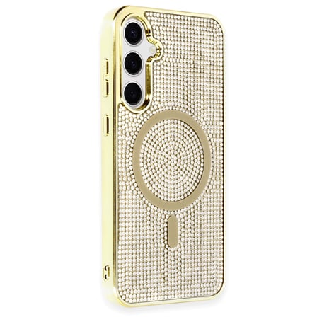 Galaxy S23 Kılıf Helen Magsafe Kapak - Gold