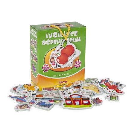 BUĞZ T00052148 Dıytoy, İngilizce Öğreniyorum Eğitici Set