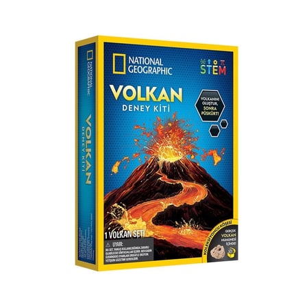 BUĞZ NAT02002 National Geographic Volkan Deney Kiti - TRVOLCANO2 +8 yaş