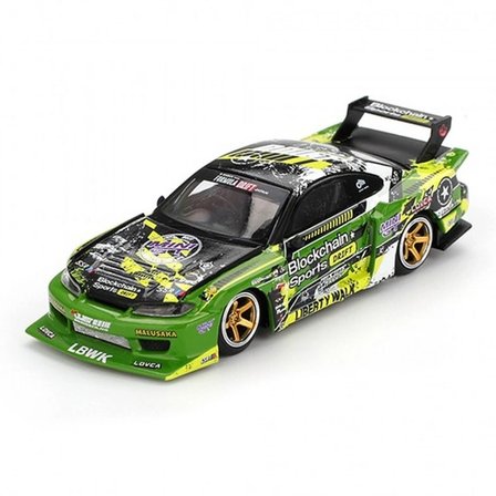 BUĞZ Mini GT 1/64 Nissan LB-Super Silhouette S15 SILVIA V2 2024 Formula Drift Japan