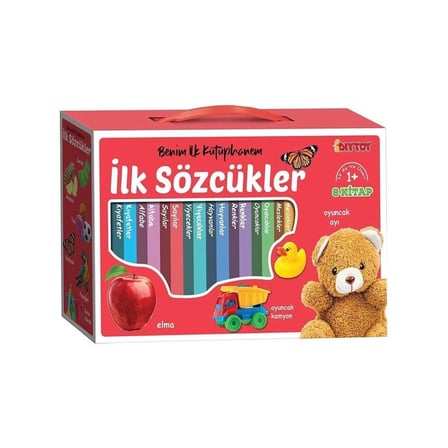 BUĞZ 2090 Dıytoy, İlk Kütüphanem-İlk Sözcükler 8'Li Mini Kitap Seti