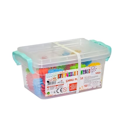 BUĞZ 413 Çarklı Puzzle 35 Parça -Efetoys