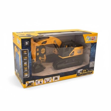 BUĞZ Z6809A U/K ŞARJLI 1:24 EKSKAVATÖR 40MHZ -ZRV