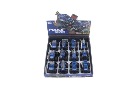 BUĞZ 779-69 DUBLE SÜRTMELİ METAL DIECAST POLİS