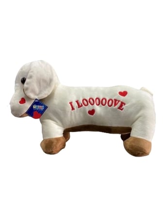 BUĞZ 62203 PELUŞ 45 CM AŞIK KÖPEK YASTIK -HLY