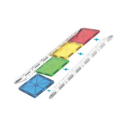 BUĞZ Magna Tiles Rail Racer Ray Paketi 8 Parça