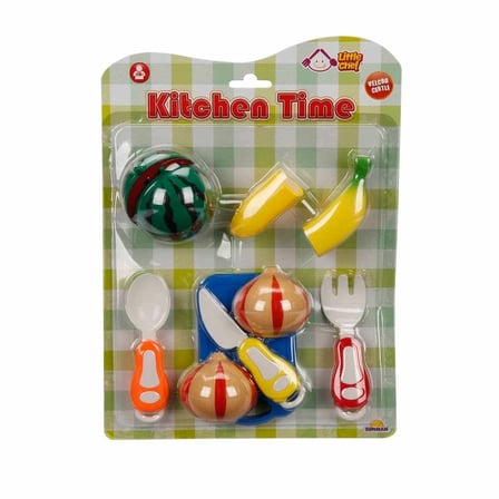 BUĞZ Little Chef Kesme Tahtalı Sebze ve Meyve Seti