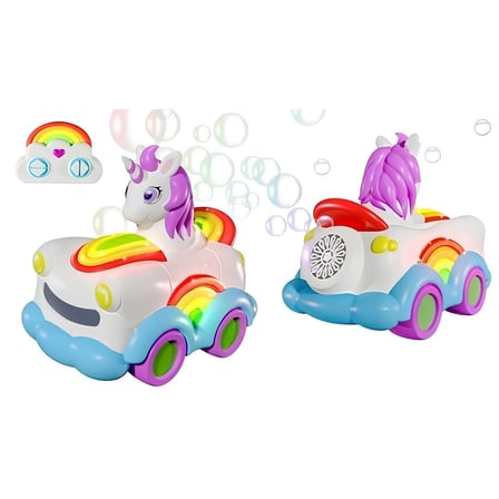 BUĞZ Baloncuk Çıkartan Uzaktan Kumandalı Unicorn Araba 3.7V.USB - S00090834