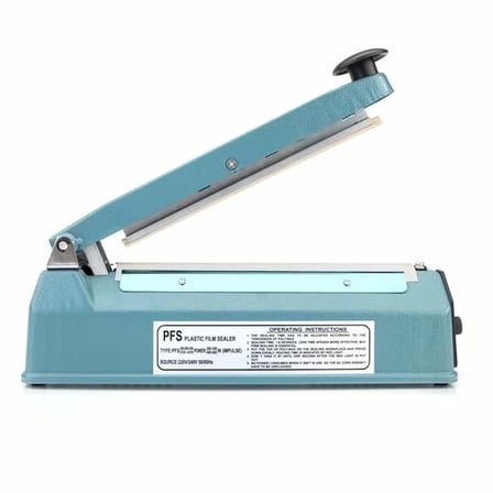 BUĞZ Fs-300 Metal Gövdeli Kullanımı Kolay Poşet Ağzı Kapama Yapıştırma Makinası (30cm) Impulse