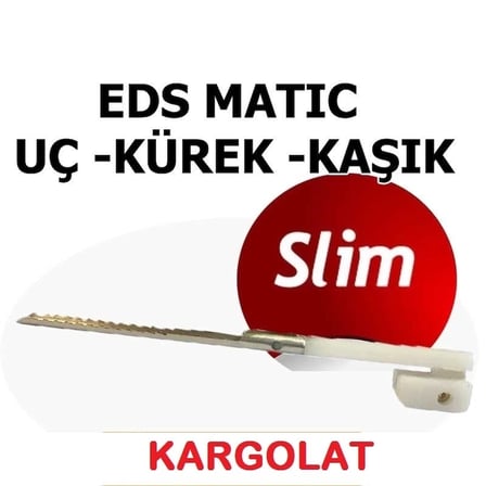 BUĞZ Eds Slim Ürün Kesme Makinası Yedek Kaşık İnce Sarım Yedek Uc Kürek