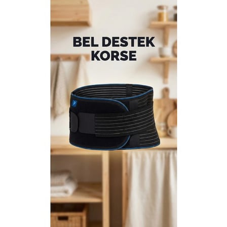 BUĞZ Ayarlanabilir Nefes Alabilir Ortopedik Unisex Bel Destek Korsesi