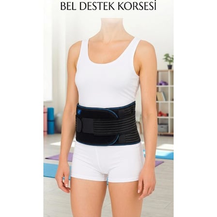 BUĞZ Ayarlanabilir Ortopedik Unisex Bel Destekli Çalışma Korsesi
