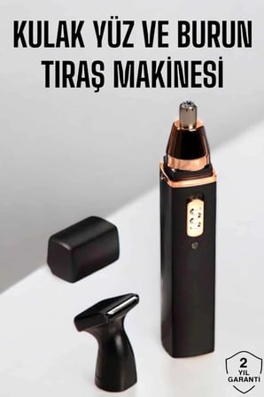 BUĞZ Kulak Burun Temizleyici Tıraş Makinesi Mini Seyahat Tipi