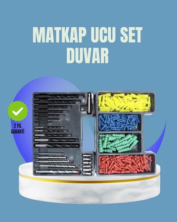 BUĞZ Matkap Ucu Seti Organizerli Çok Amaçlı Delme Uçları