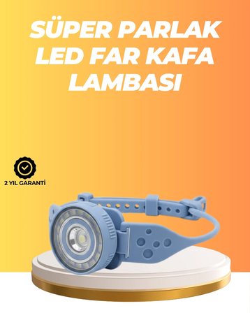 BUĞZ Suya Dayanıklı LED Kafa Lambası Outdoor Kullanım