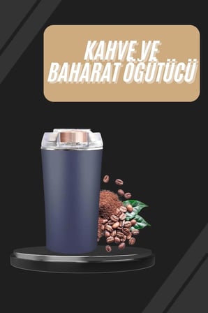 BUĞZ Dayanıklı Paslanmaz Çelik Kolay Kullanım Kahve Ve Baharat Öğütücü