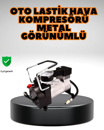 BUĞZ Metal Gövde Lastik Şişirme Kompresörü SUV 4x4 Uyumlu
