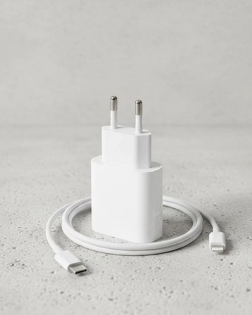 BUĞZ iPhone 14 13 12 11 XR XS Max 20W Lightning Şarj Adaptörü Kablo Dahil
