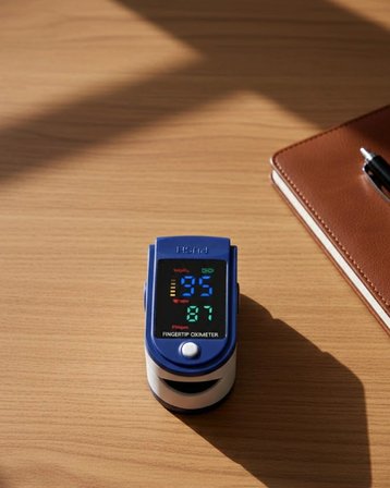 BUĞZ Parmak Tipi Pulse Oksimetre Hassas Ölçüm Taşınabilir Sağlık Cihazı