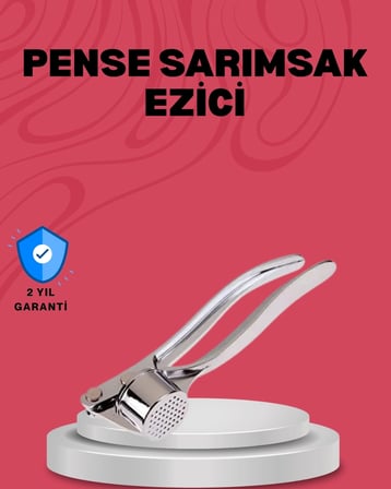 BUĞZ Sarımsak Ezici Kolay Kullanım ve Dayanıklı Gövde