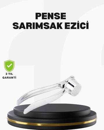 BUĞZ Profesyonel Sarımsak Ezici Sağlam Yapı ve Rahat Kavrama