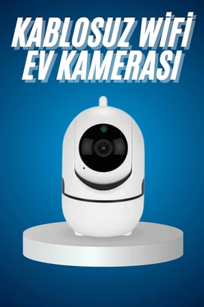 BUĞZ Mini IP Kamera Hareketli Güvenlik Kamerası Kablosuz Wifi Kamera Mikrofonlu