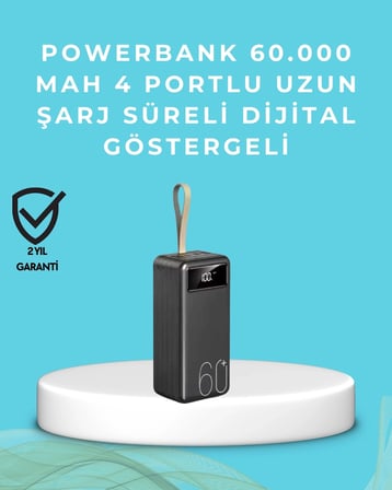 BUĞZ Seyahat ve Kamp İçin Portatif Güç Kaynağı Powerbank