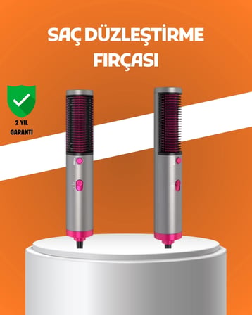 BUĞZ Saç Düzleştirme ve Hacimlendirme Fonksiyonlu Fırça