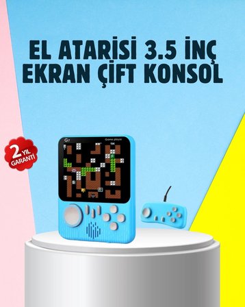BUĞZ 666 Klasik Oyunlu Mini Retro Konsol – Büyük Ekran Desteği