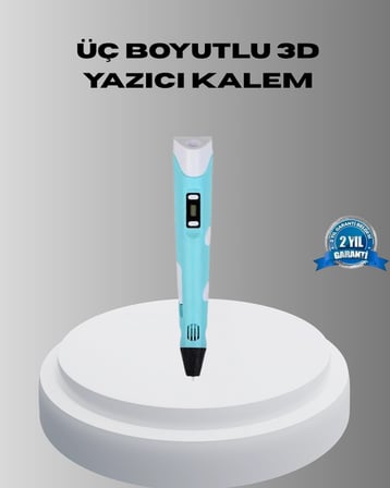 BUĞZ 3D Yazıcı Kalem Taşınabilir FDM Teknolojili ve Çok Amaçlı Kullanımlı