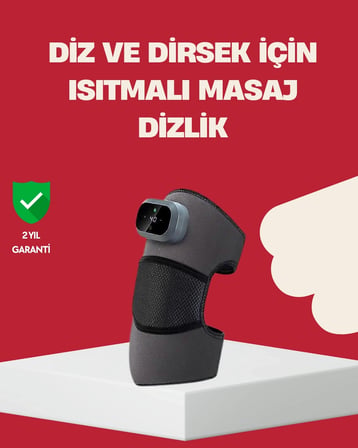 BUĞZ 3 Seviyeli Titreşimli Isıtmalı Diz Bakım Masaj Cihazı